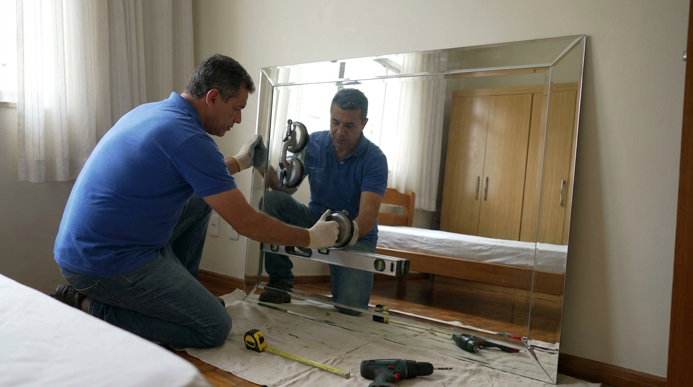 Espelhos para Ambientes Comerciais no Centro Cívico, Curitiba‑PR