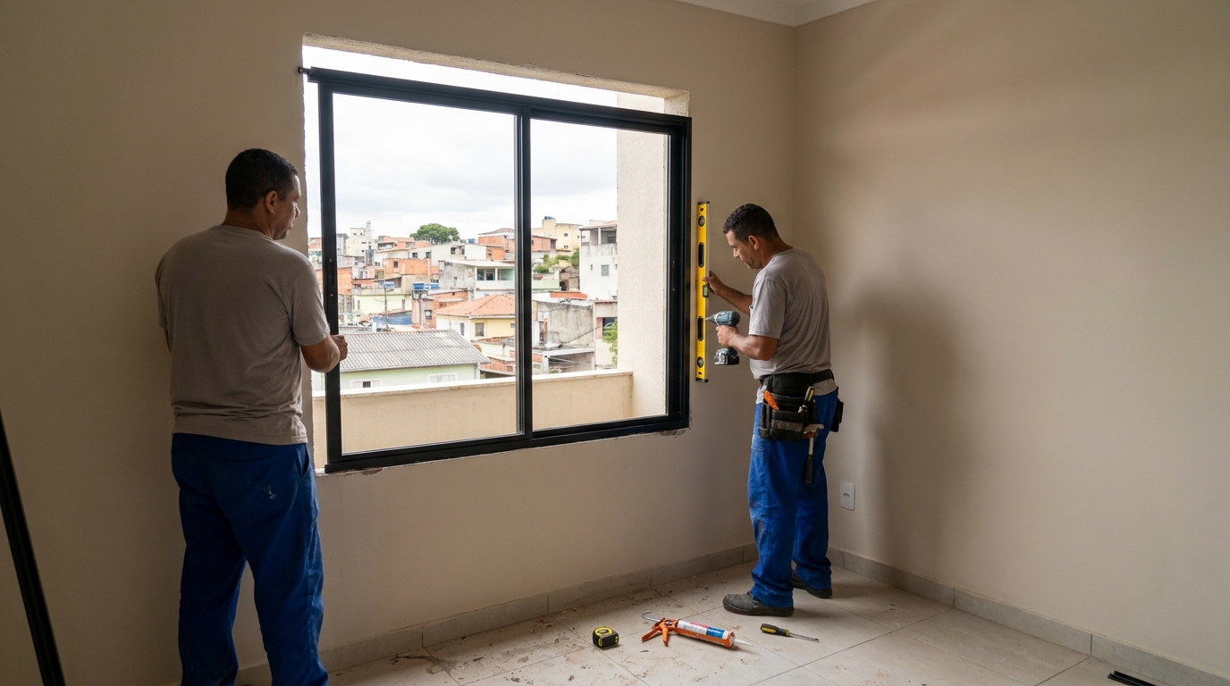 Fechamento de Ambientes no Capão Raso, Curitiba‑PR