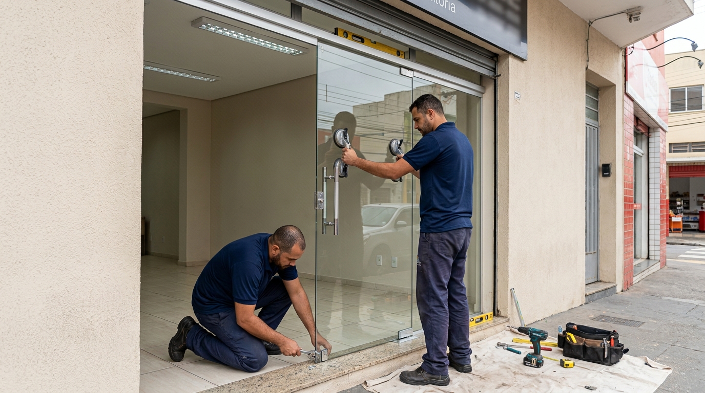 Portas Residenciais e Comerciais na CIC, Curitiba‑PR