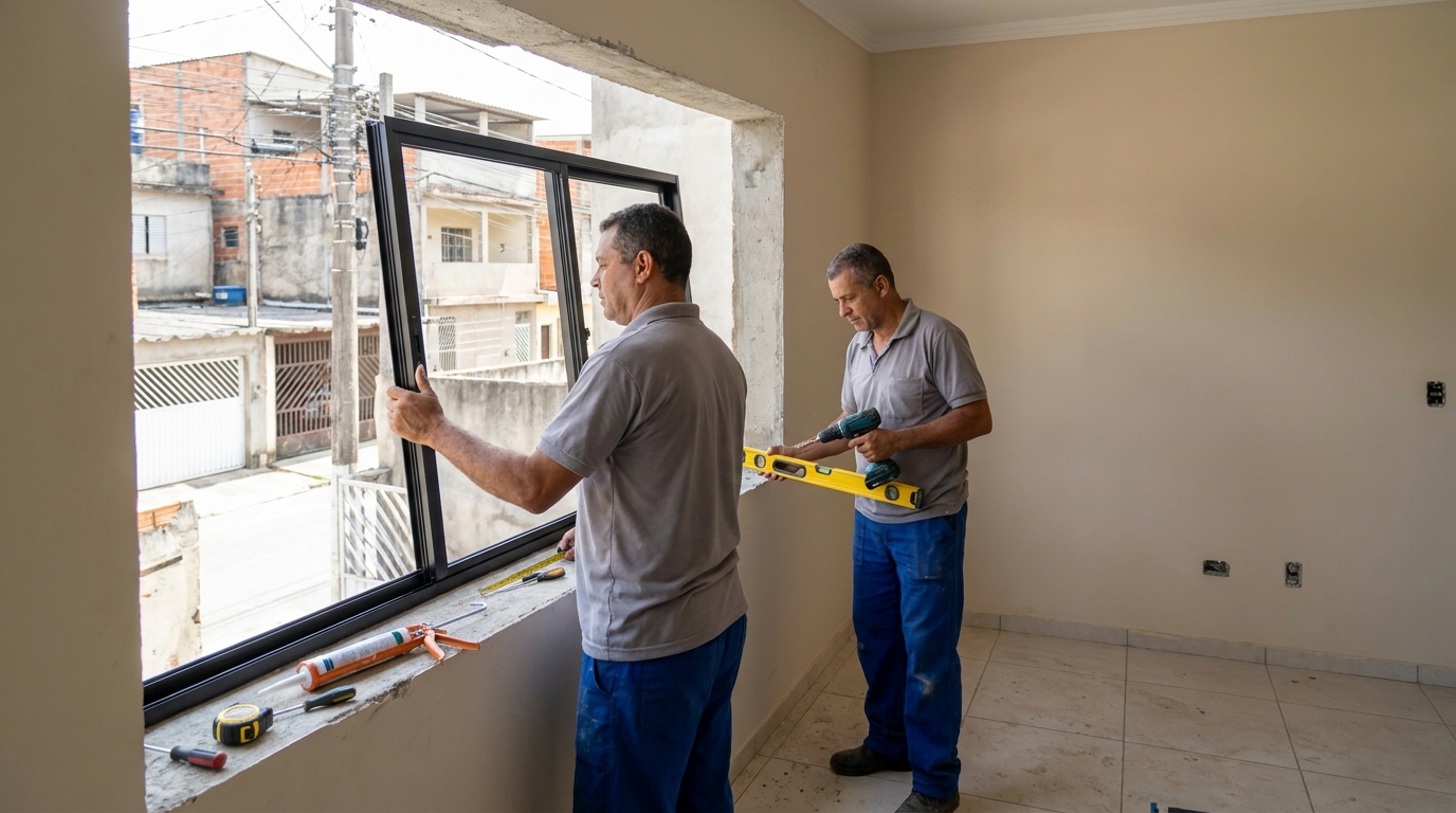 Esquadrias de Alumínio no Capão Raso, Curitiba‑PR