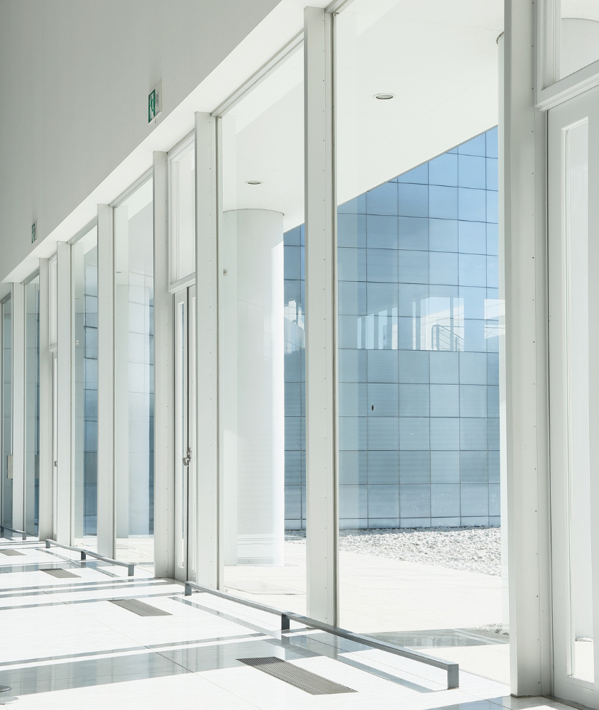 parede de vidro em Curitiba